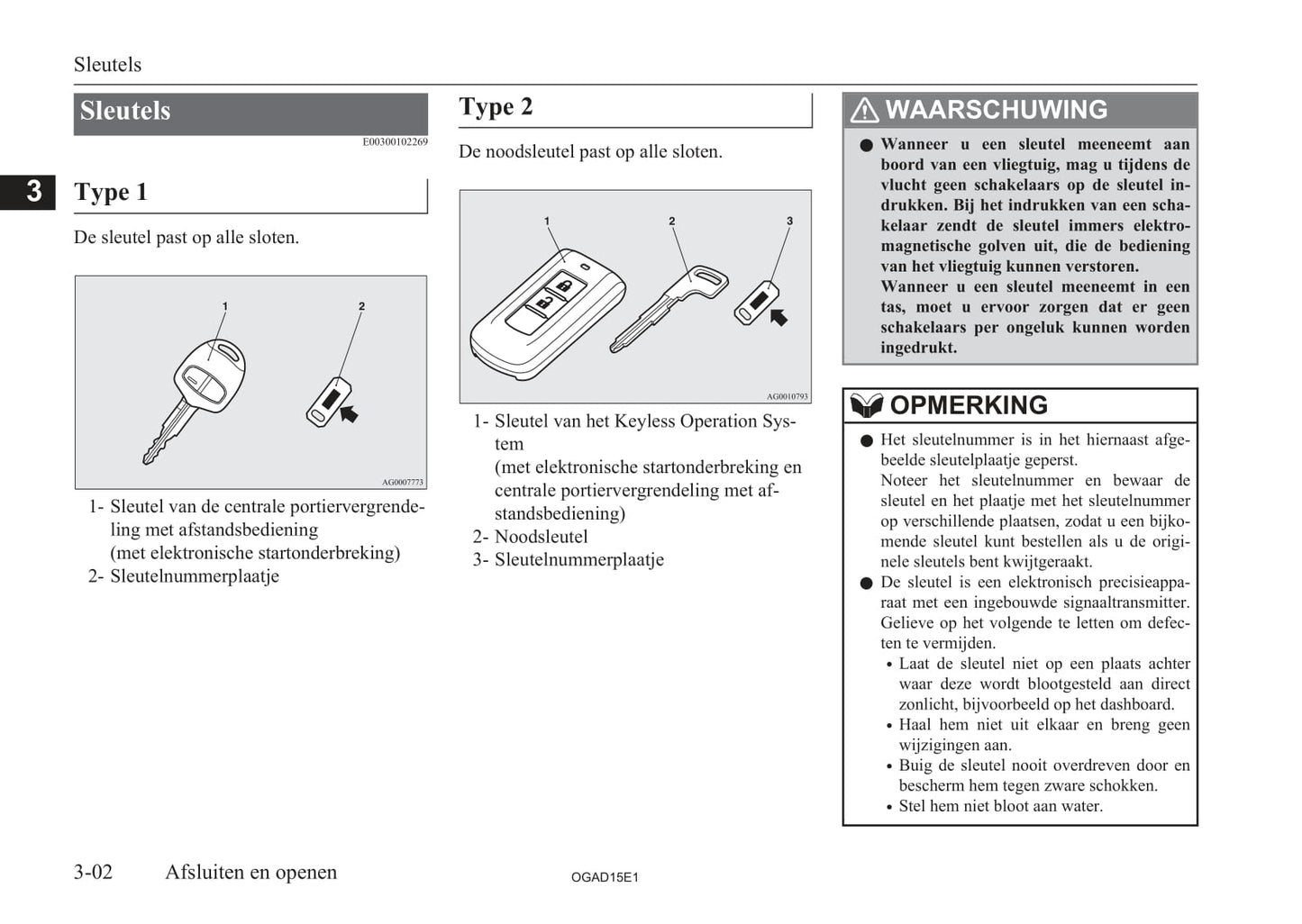 2010-2016 Mitsubishi ASX Owner's Manual | Dutch