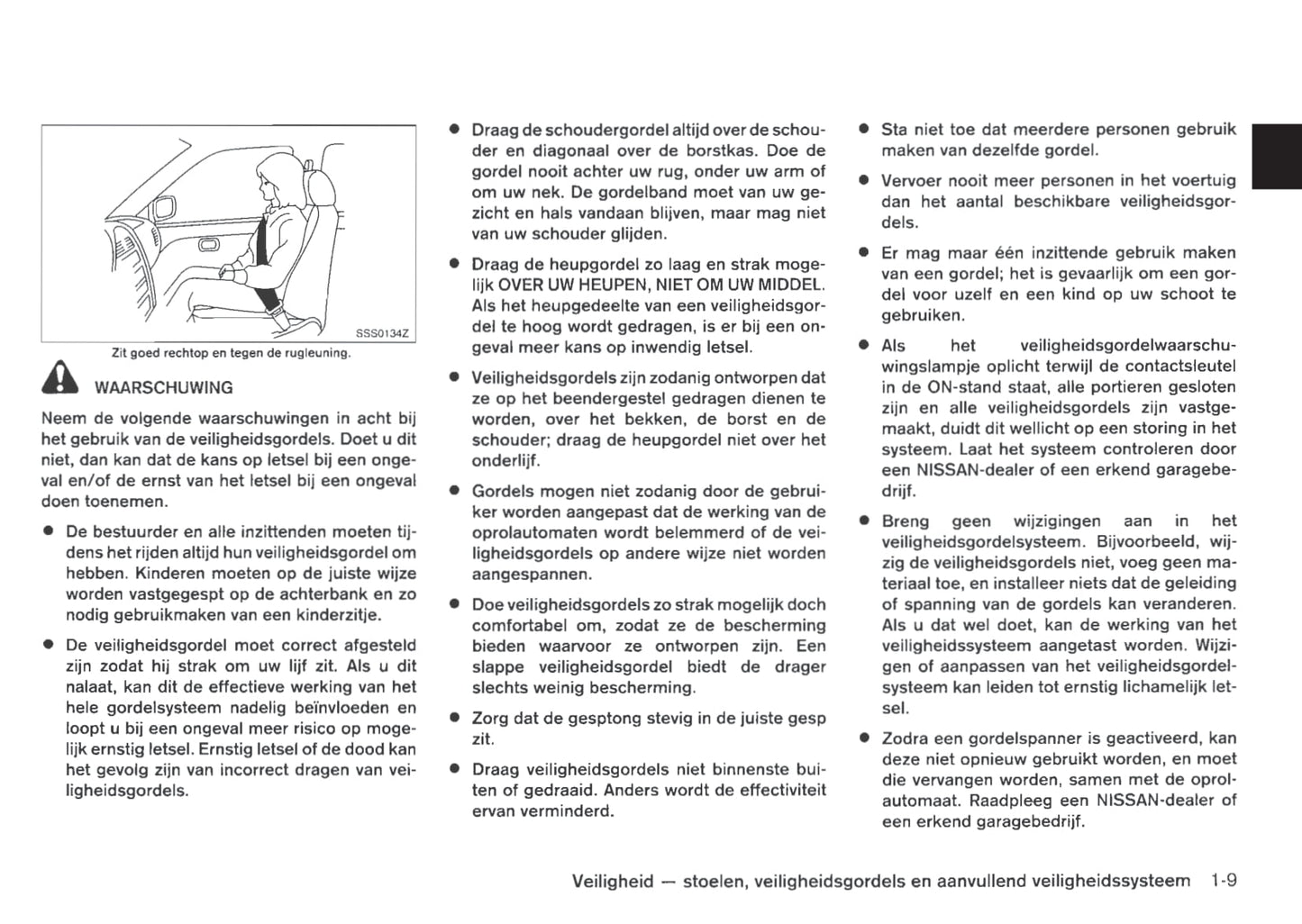 2013-2014 Nissan Qashqai Owner's Manual | Dutch