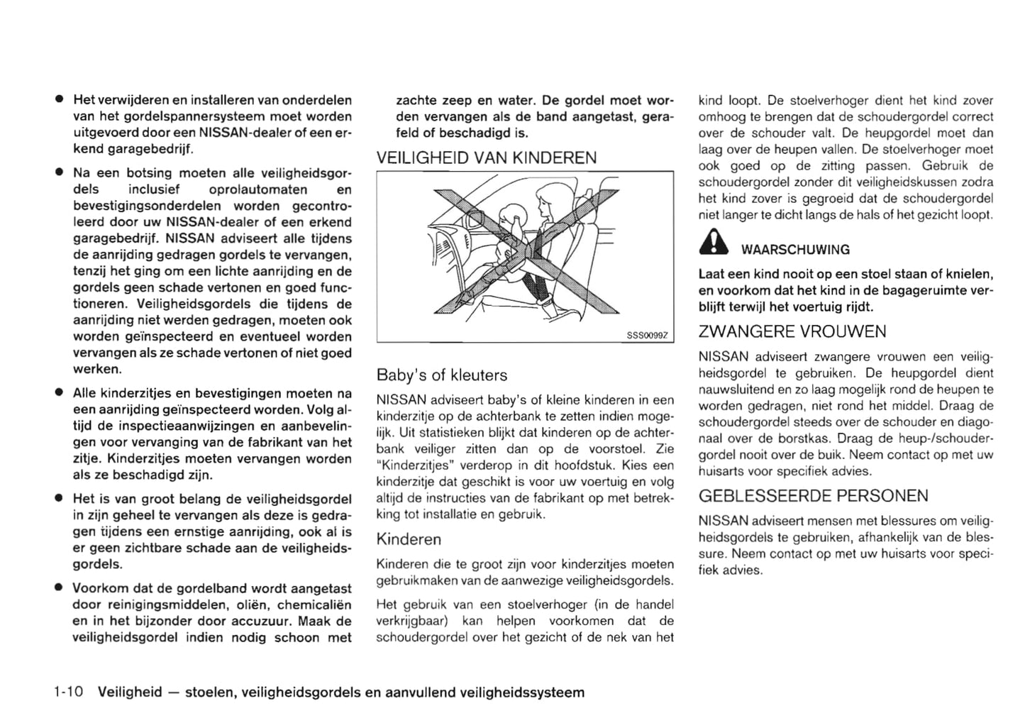 2013-2014 Nissan Qashqai Owner's Manual | Dutch