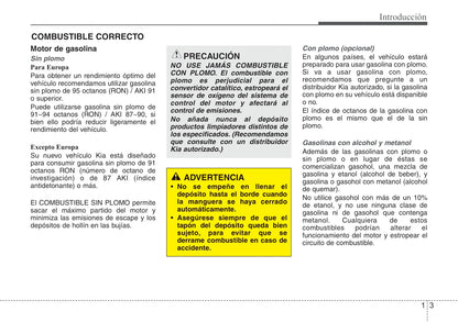 2012-2015 Kia Sorento Manuel du propriétaire | Espagnol