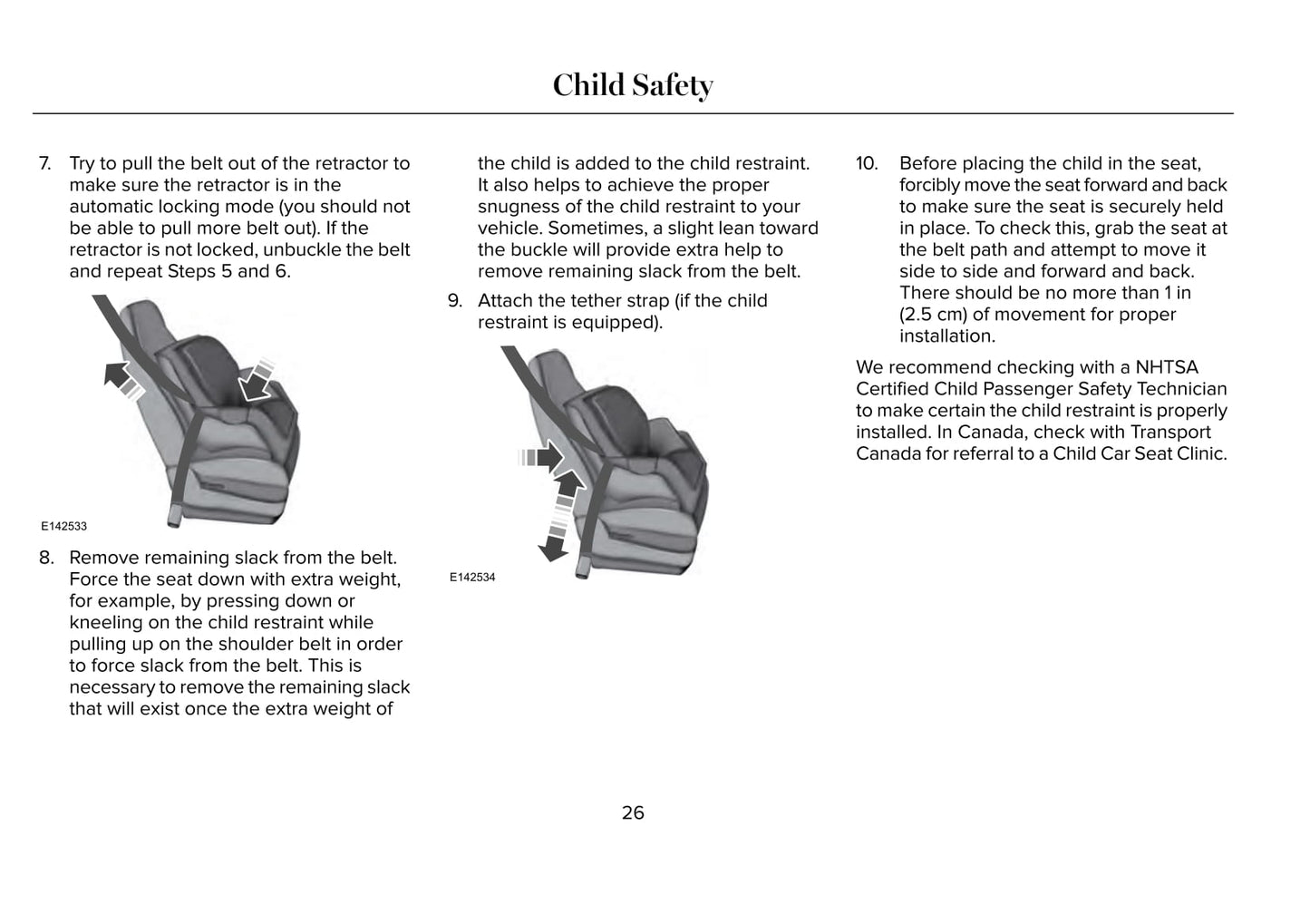 2020 Lincoln Continental Owner's Manual | English