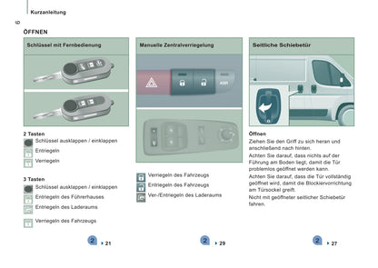 2012-2013 Citroën Jumper Owner's Manual | German