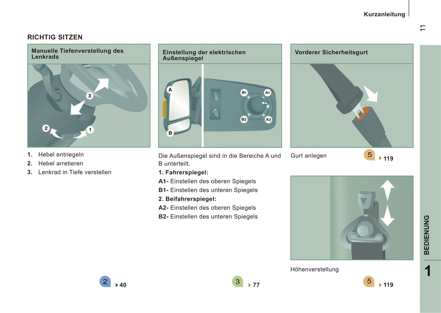 2012-2013 Citroën Jumper Owner's Manual | German