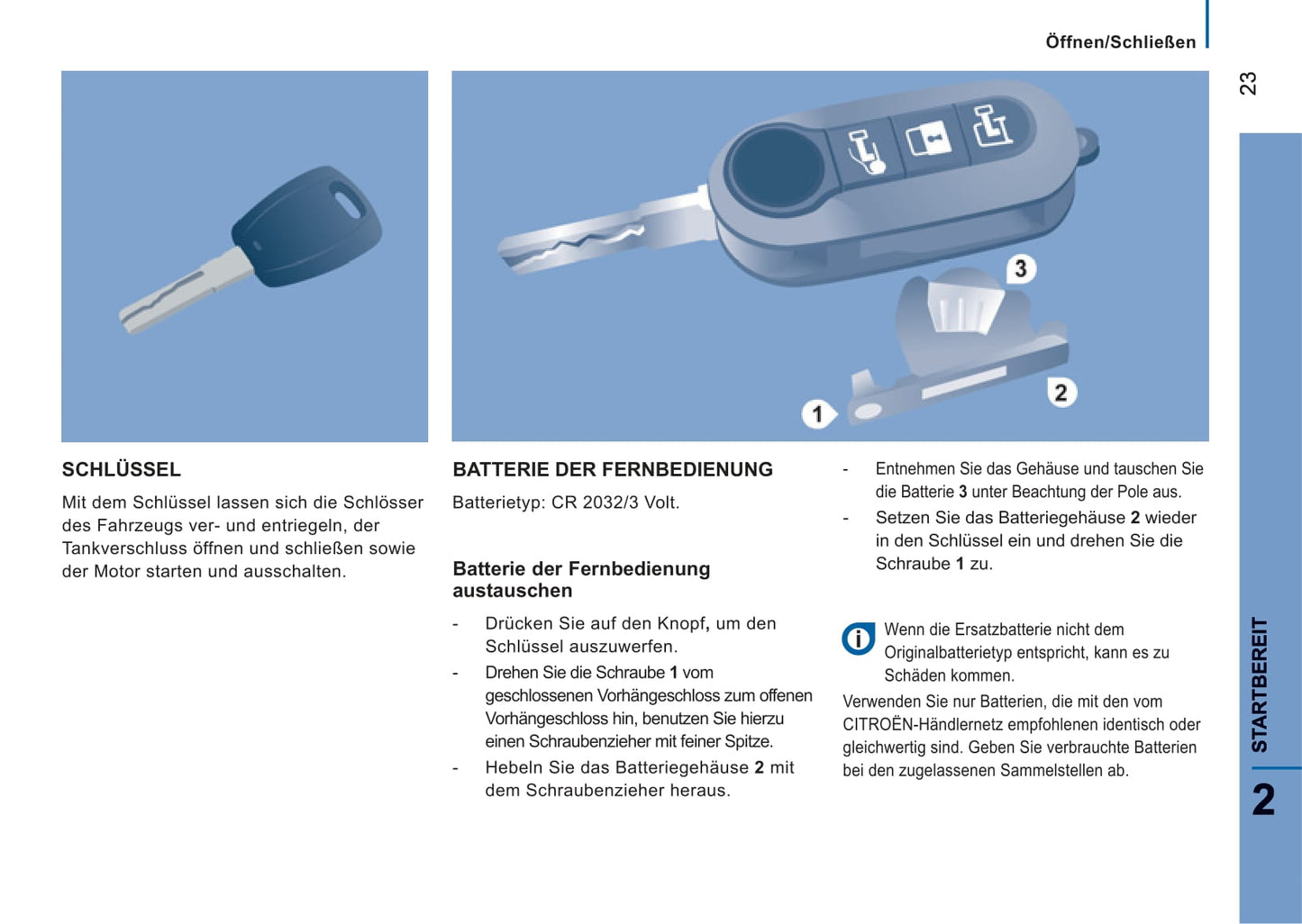 2012-2013 Citroën Jumper Owner's Manual | German