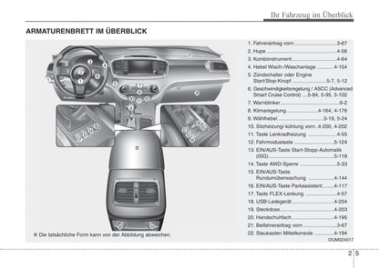 2016-2017 Kia Sorento Owner's Manual | German