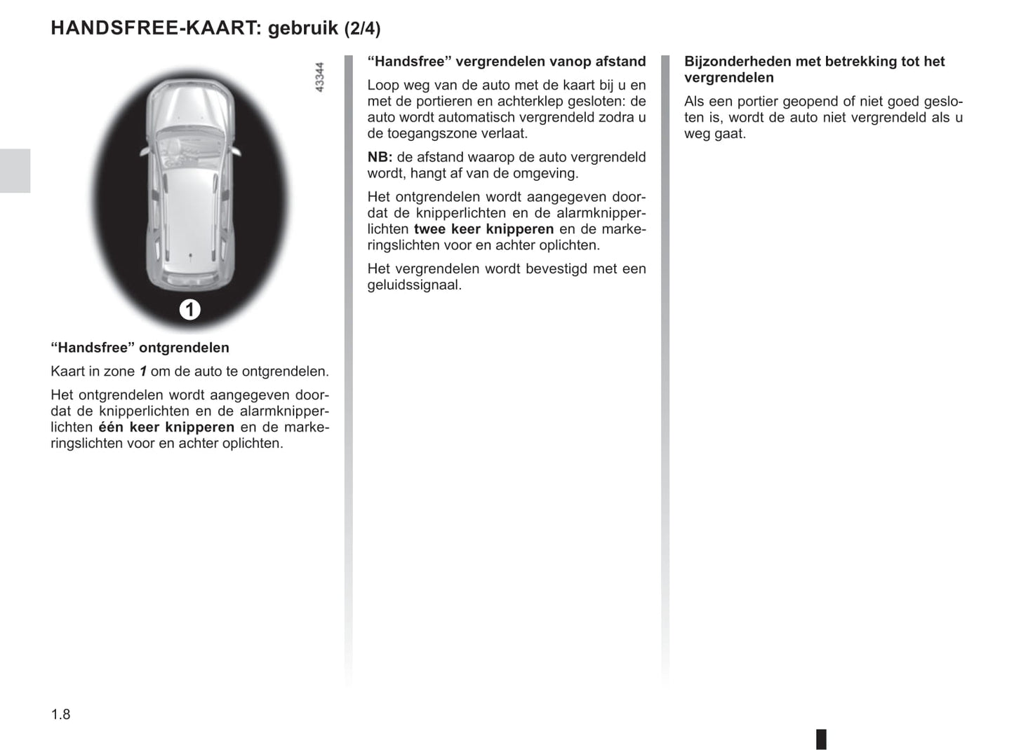 2018-2021 Dacia Duster Manuel du propriétaire | Néerlandais