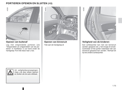 2018-2021 Dacia Duster Manuel du propriétaire | Néerlandais