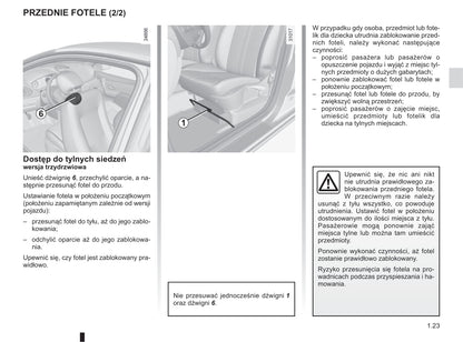 2012-2013 Renault Clio Owner's Manual | Polish