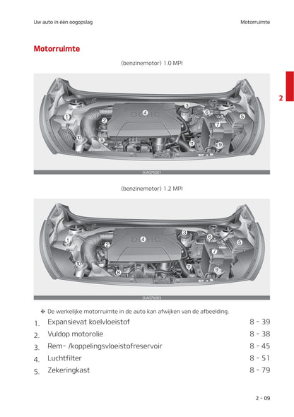 2020-2021 Kia Picanto Owner's Manual | Dutch