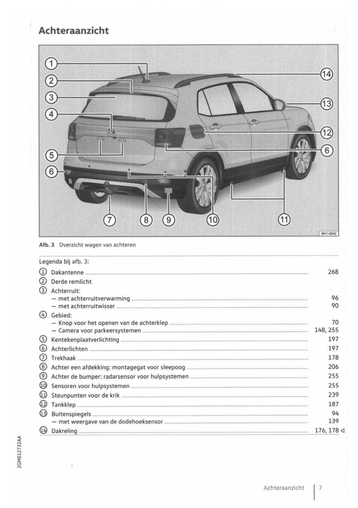 2018-2023 Volkswagen T-Cross Owner's Manual | Dutch