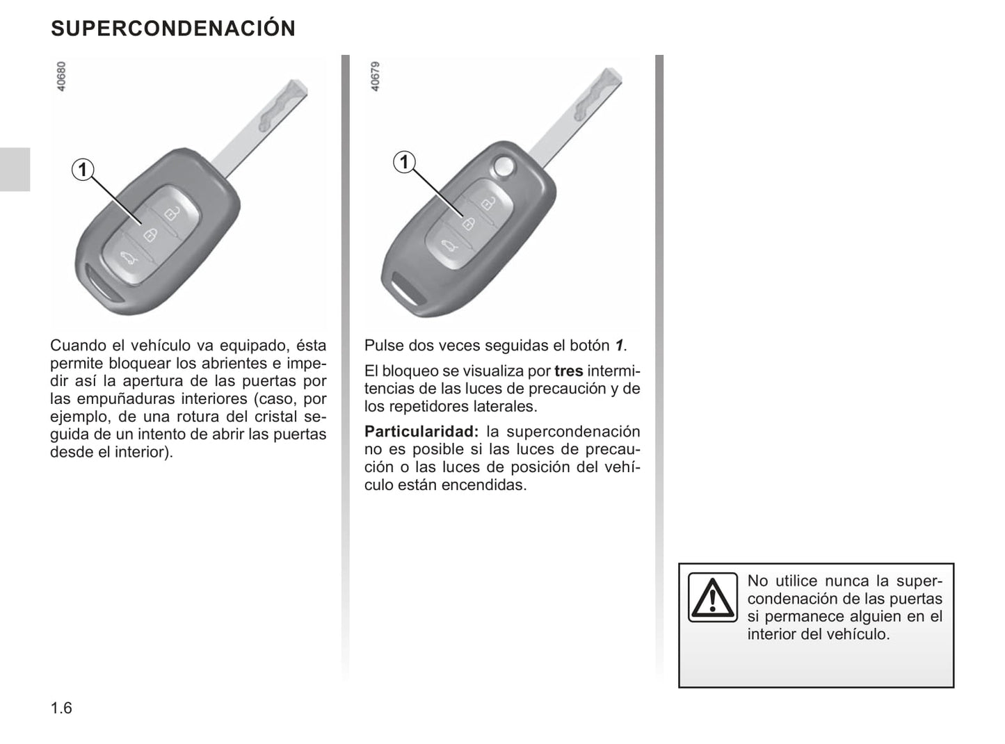 2019-2020 Renault Twingo Owner's Manual | Spanish