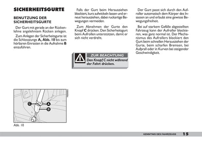 2005-2006 Fiat Ducato Gebruikershandleiding | Duits