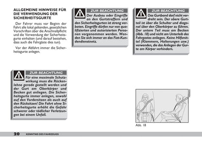 2005-2006 Fiat Ducato Gebruikershandleiding | Duits