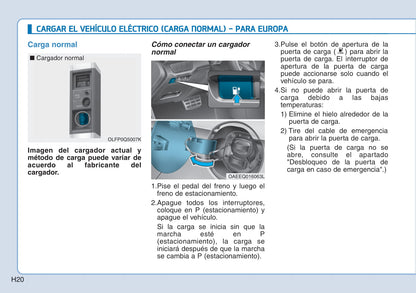 2018-2019 Hyundai Ioniq Gebruikershandleiding | Spaans