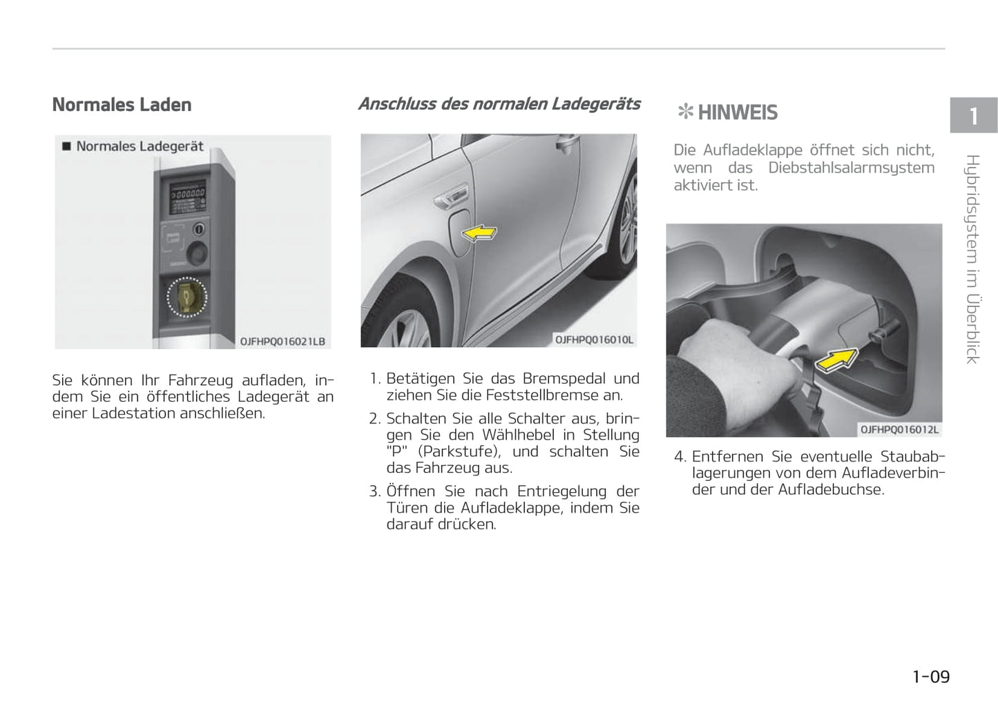 2017-2018 Kia Optima Hybrid/Optima Plug-in Hybrid Owner's Manual | German