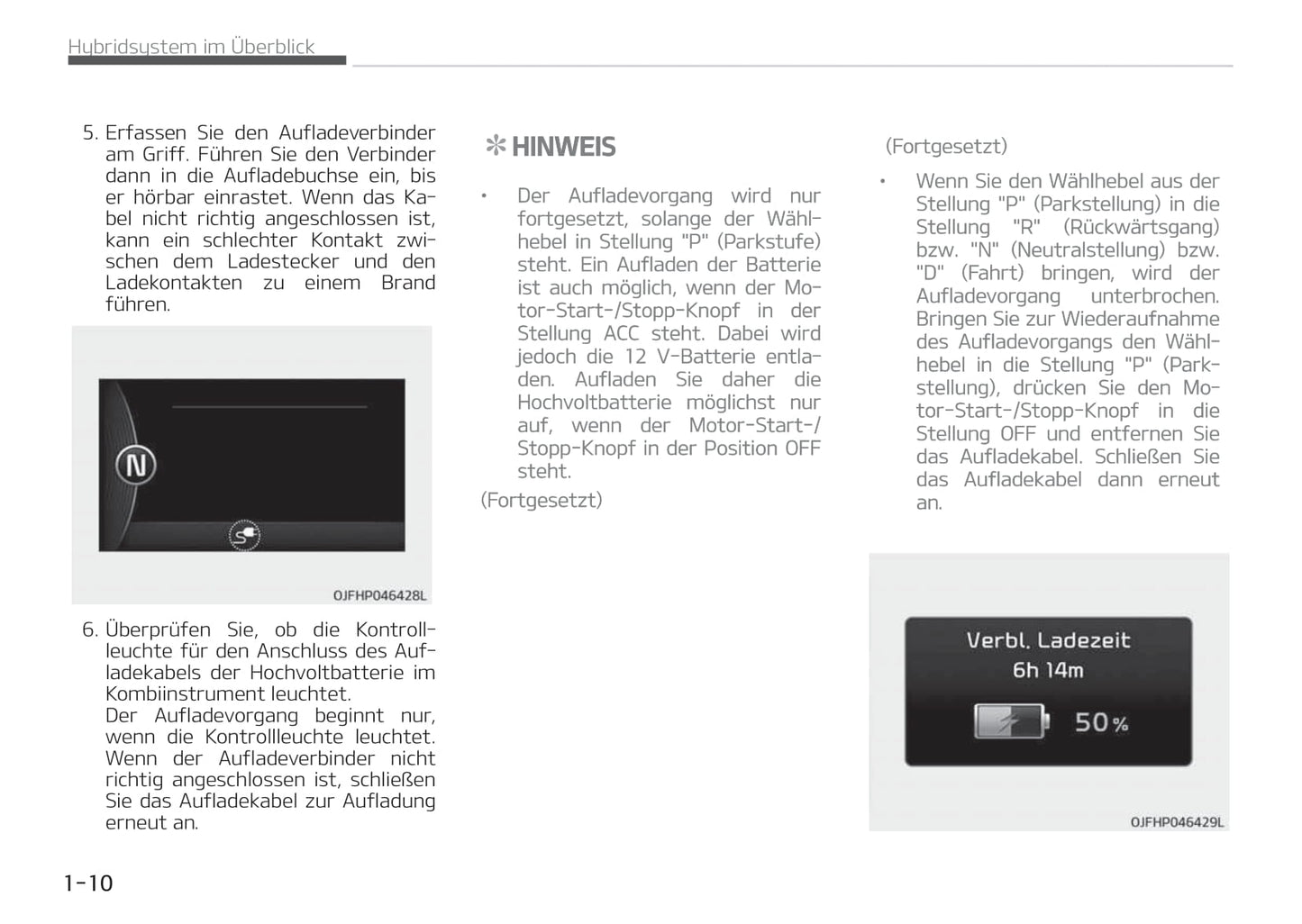 2017-2018 Kia Optima Hybrid/Optima Plug-in Hybrid Owner's Manual | German