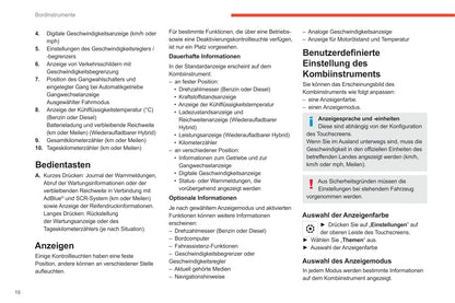 2020-2022 Citroën C5 Aircross Owner's Manual | German