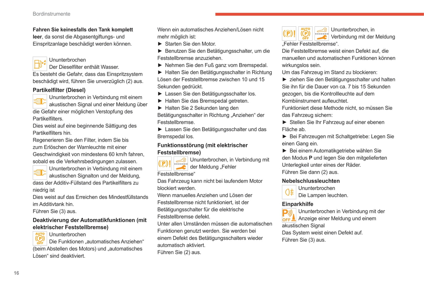 2020-2022 Citroën C5 Aircross Owner's Manual | German