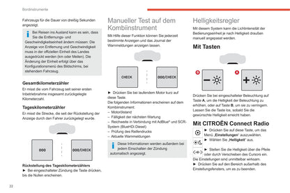 2020-2022 Citroën C5 Aircross Owner's Manual | German