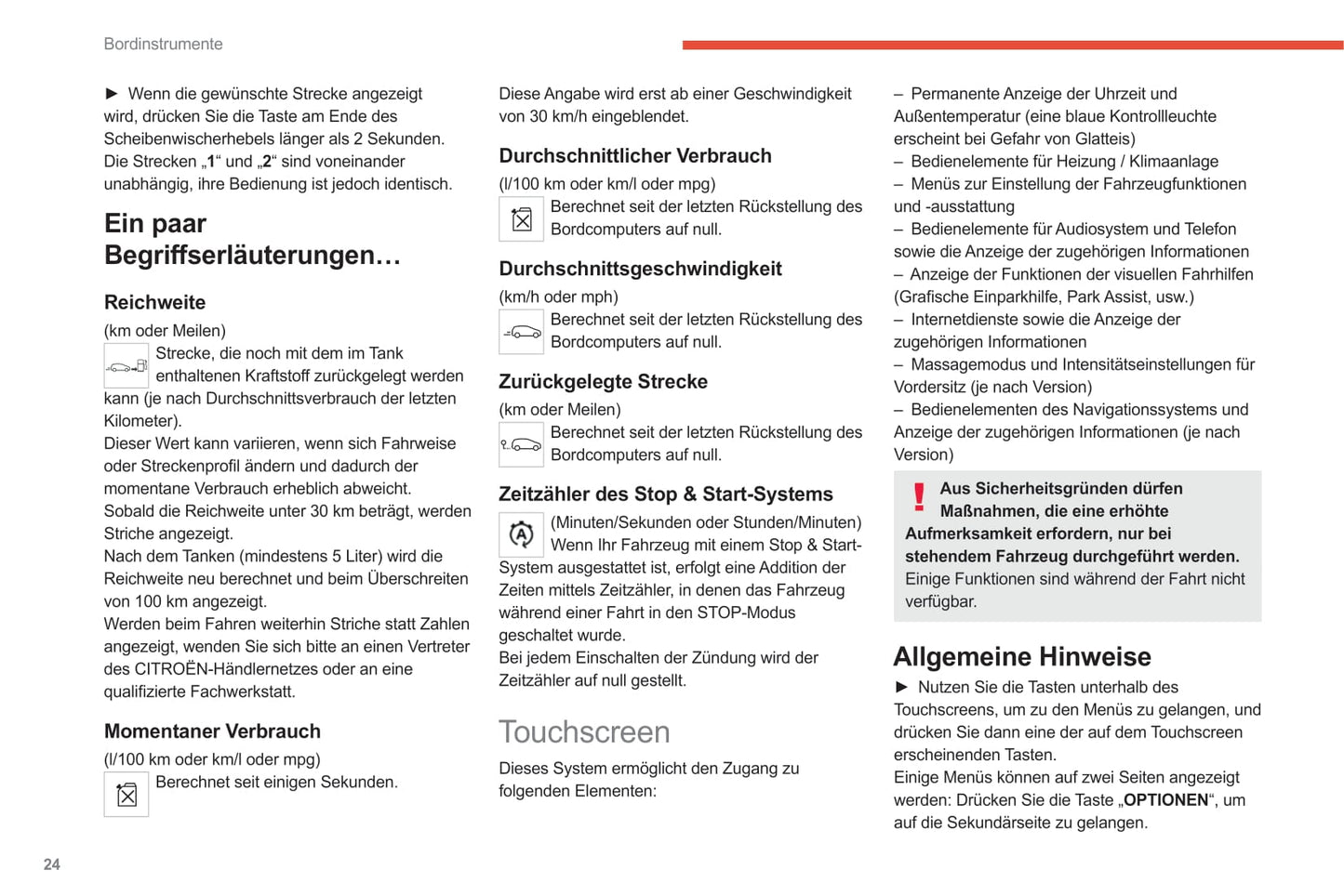 2020-2022 Citroën C5 Aircross Owner's Manual | German