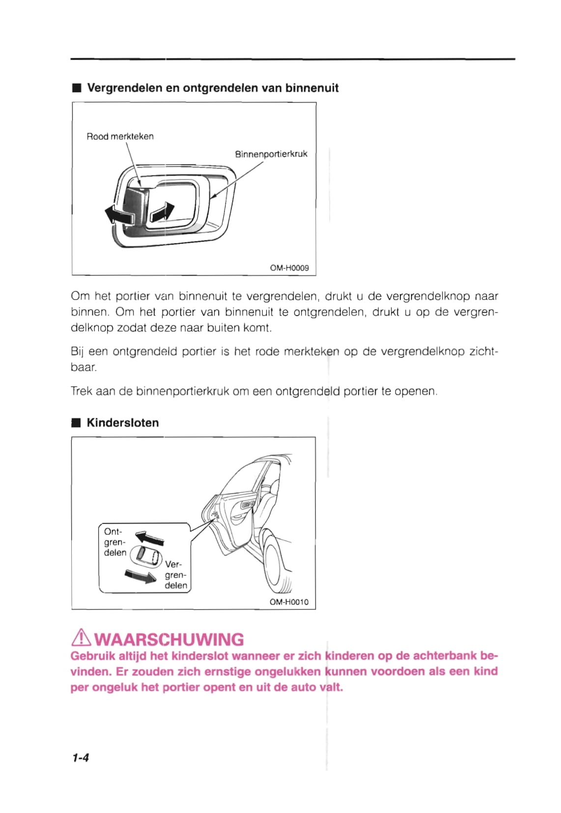 1993 Subaru Impreza Owner's Manual | Dutch