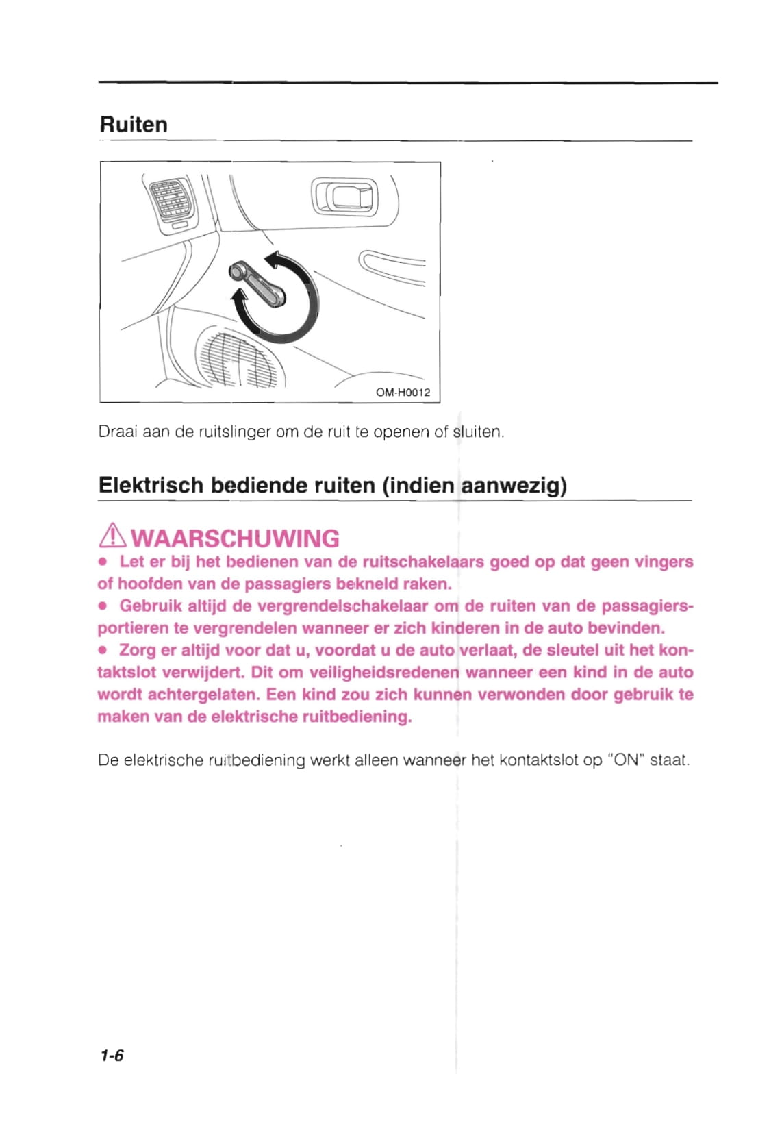 1993 Subaru Impreza Owner's Manual | Dutch