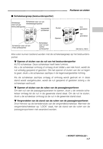 1993 Subaru Impreza Owner's Manual | Dutch