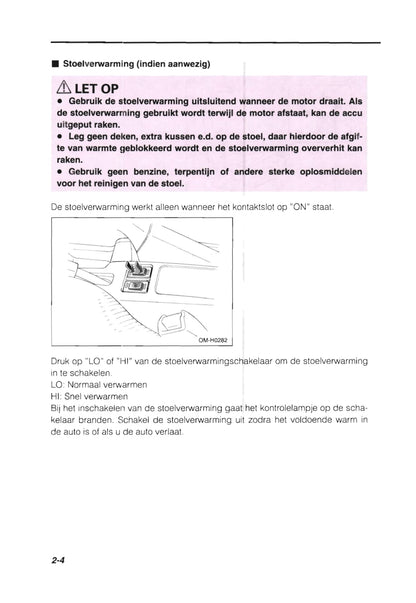 1993 Subaru Impreza Owner's Manual | Dutch