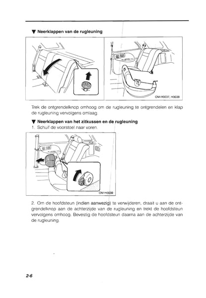 1993 Subaru Impreza Owner's Manual | Dutch