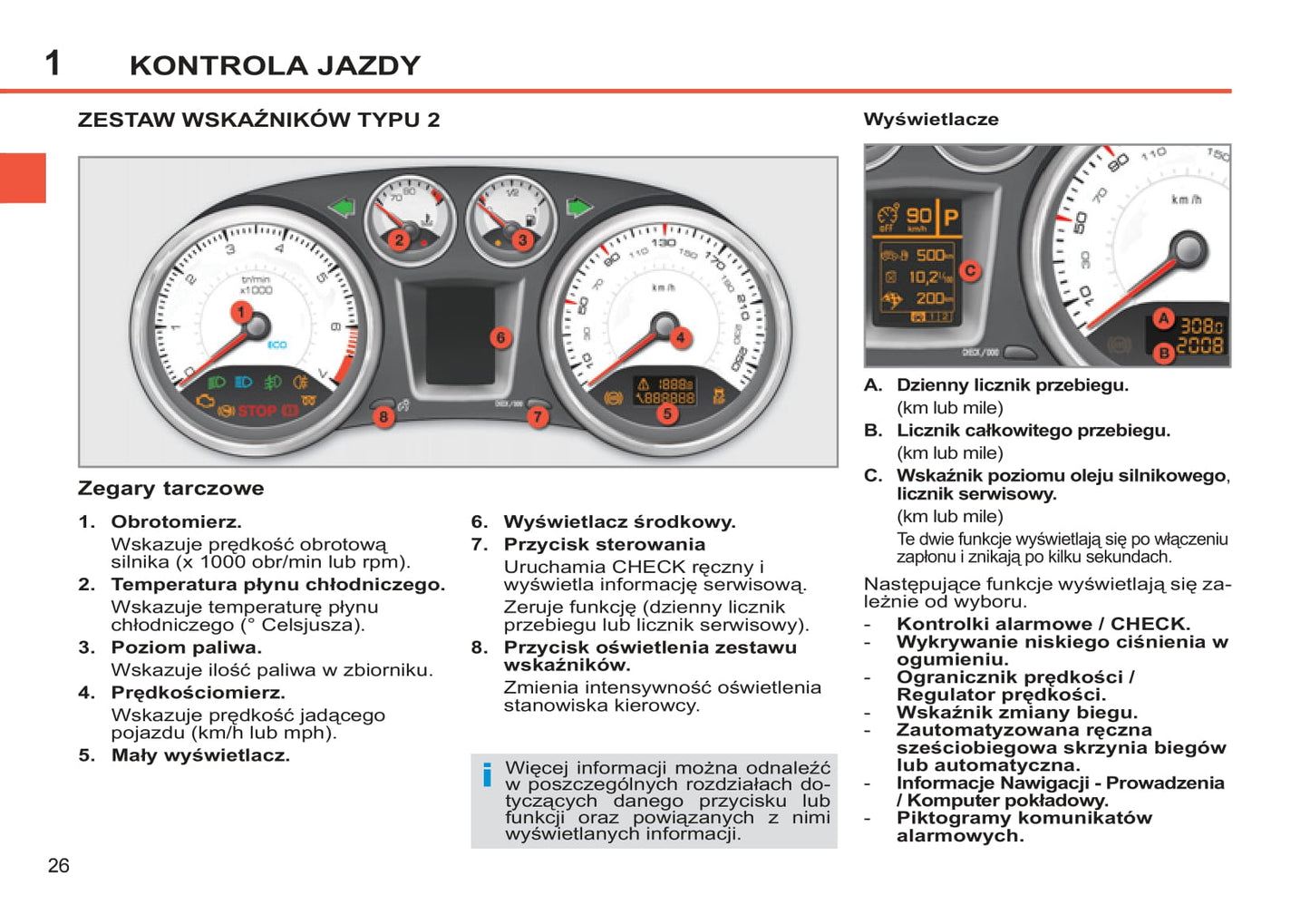 2012-2013 Peugeot 308 Gebruikershandleiding | Pools