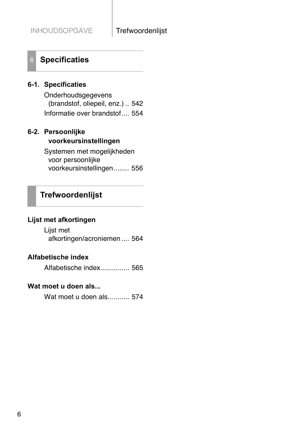 2010-2011 Toyota Prius Owner's Manual | Dutch