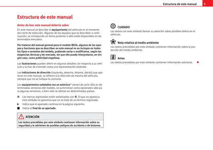 2012-2013 Seat Ibiza Owner's Manual | Spanish