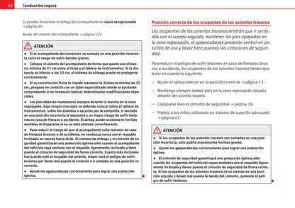 2012-2013 Seat Ibiza Owner's Manual | Spanish