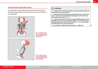 2012-2013 Seat Ibiza Owner's Manual | Spanish