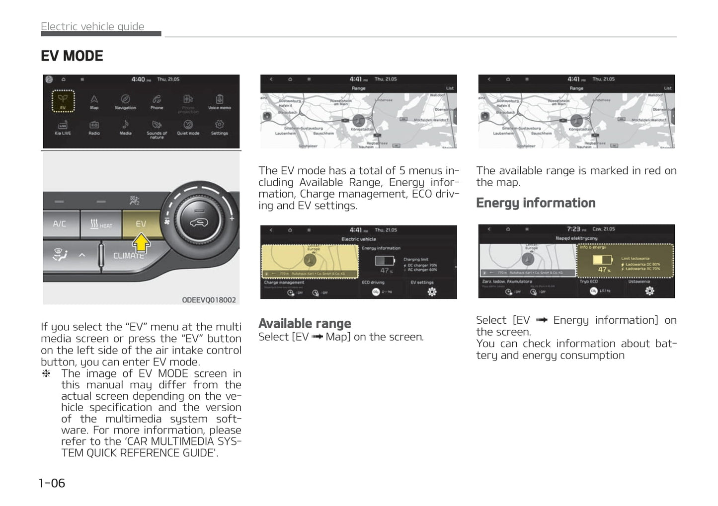 2021-2022 Kia e-Niro Owner's Manual | English