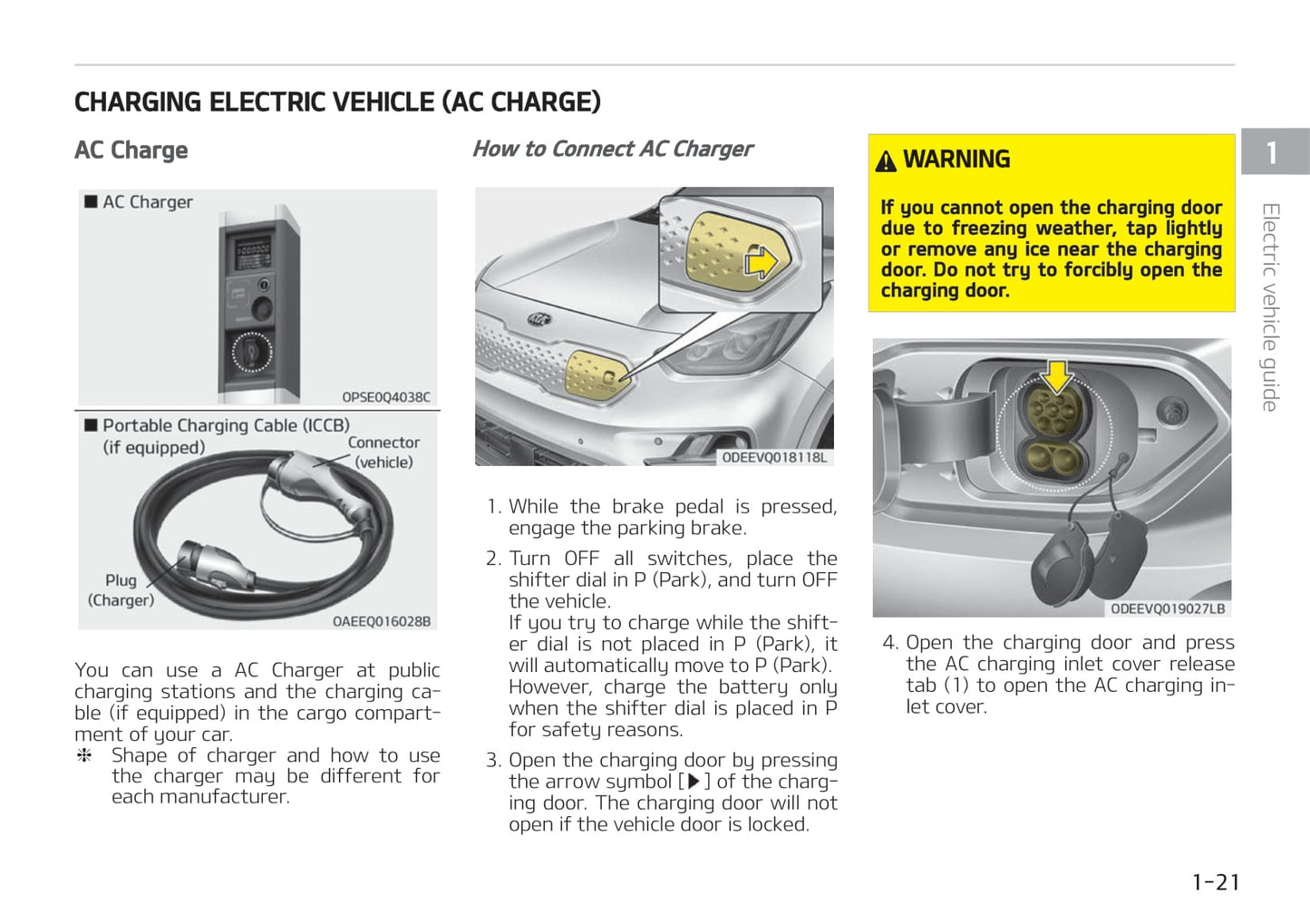 2021-2022 Kia e-Niro Owner's Manual | English