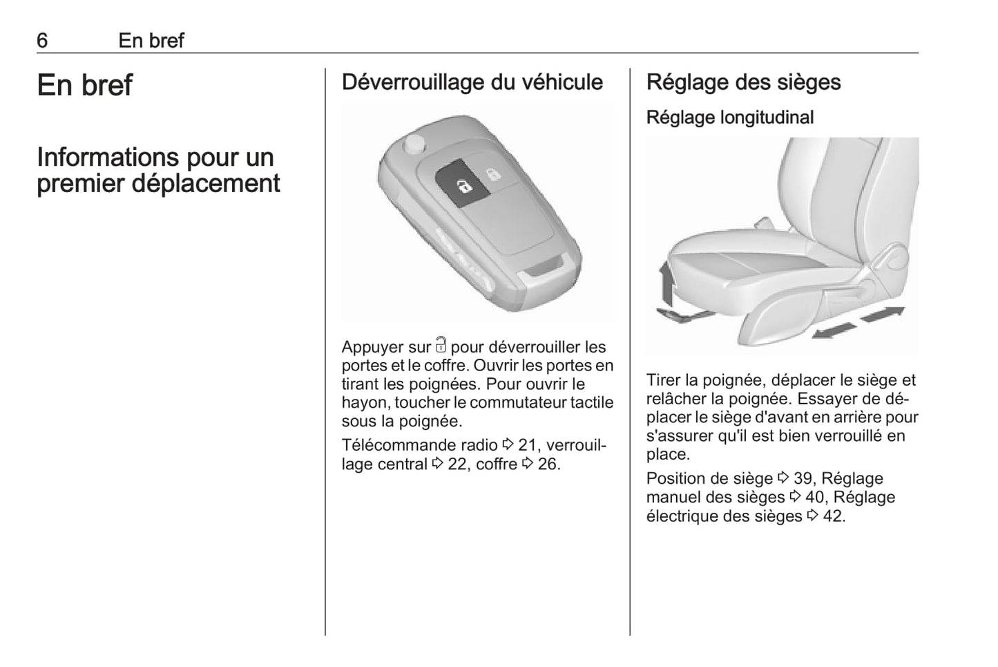 2015-2016 Opel Zafira/Zafira Tourer Gebruikershandleiding | Frans