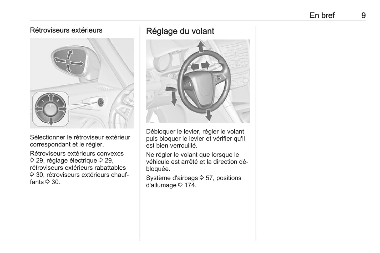 2015-2016 Opel Zafira/Zafira Tourer Gebruikershandleiding | Frans