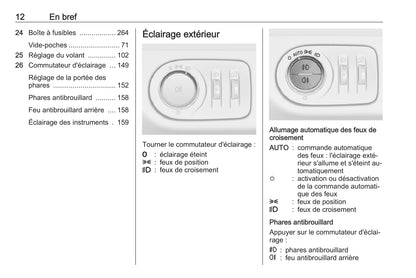 2015-2016 Opel Zafira/Zafira Tourer Gebruikershandleiding | Frans