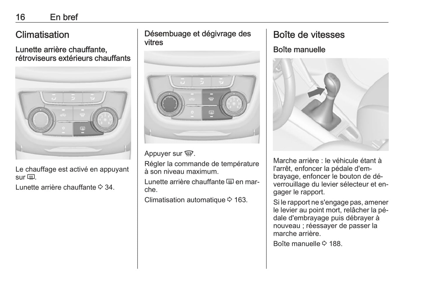 2015-2016 Opel Zafira/Zafira Tourer Gebruikershandleiding | Frans