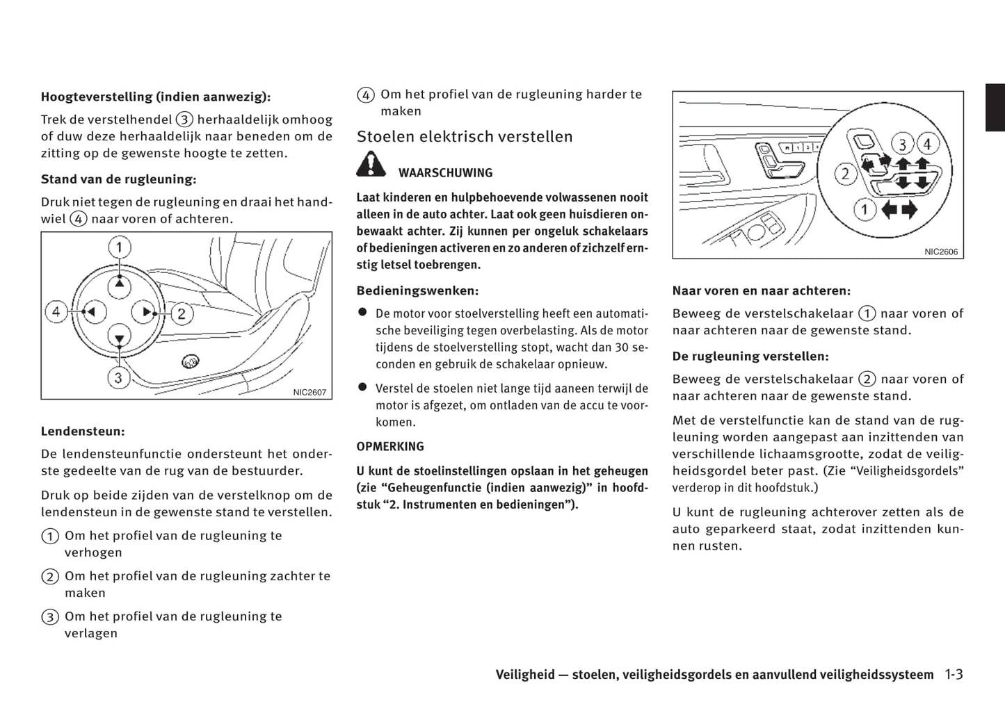 2016-2017 Infiniti Q30/QX30 Owner's Manual | Dutch