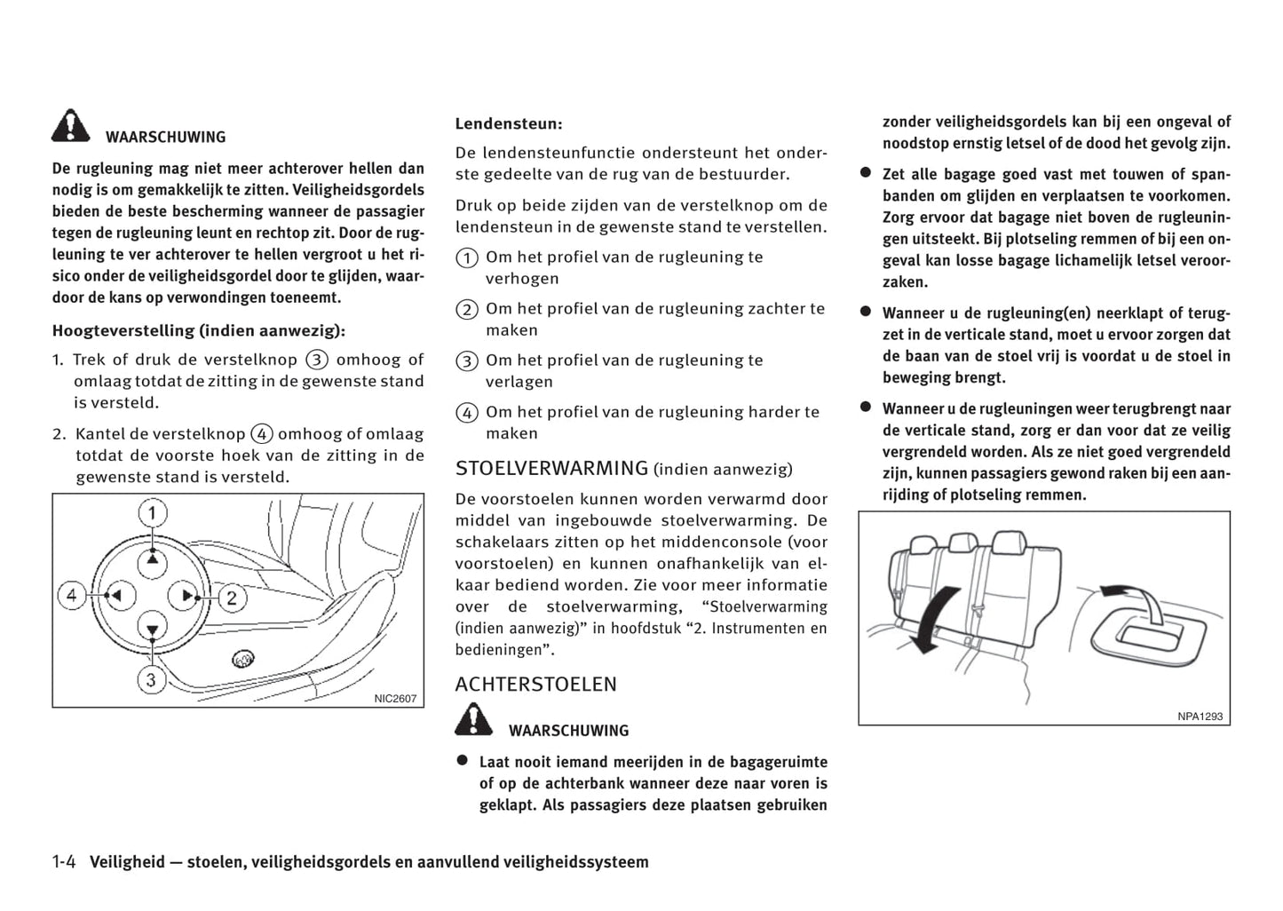 2016-2017 Infiniti Q30/QX30 Owner's Manual | Dutch