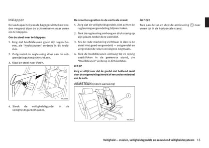 2016-2017 Infiniti Q30/QX30 Owner's Manual | Dutch