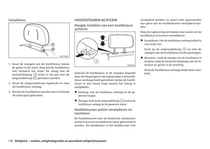 2016-2017 Infiniti Q30/QX30 Owner's Manual | Dutch