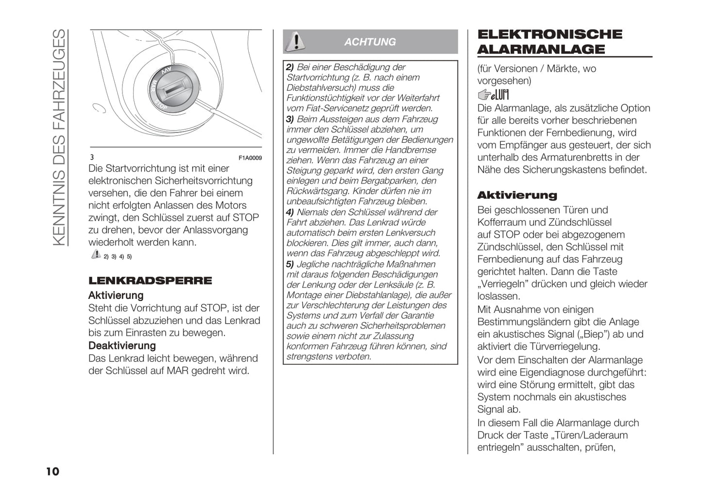 2018-2019 Fiat Ducato Gebruikershandleiding | Duits