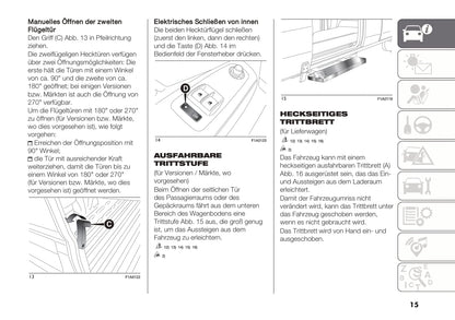 2018-2019 Fiat Ducato Gebruikershandleiding | Duits