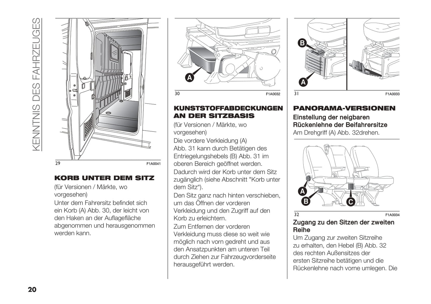 2018-2019 Fiat Ducato Gebruikershandleiding | Duits