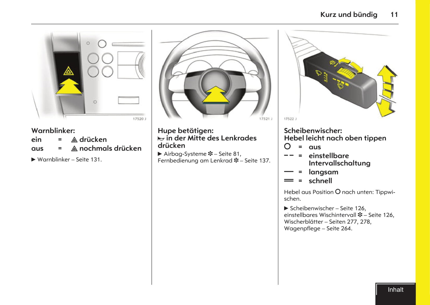 2007-2009 Opel Vectra Bedienungsanleitung | Deutsch