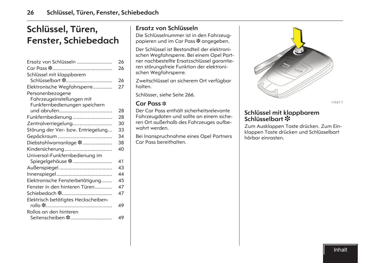 2007-2009 Opel Vectra Bedienungsanleitung | Deutsch