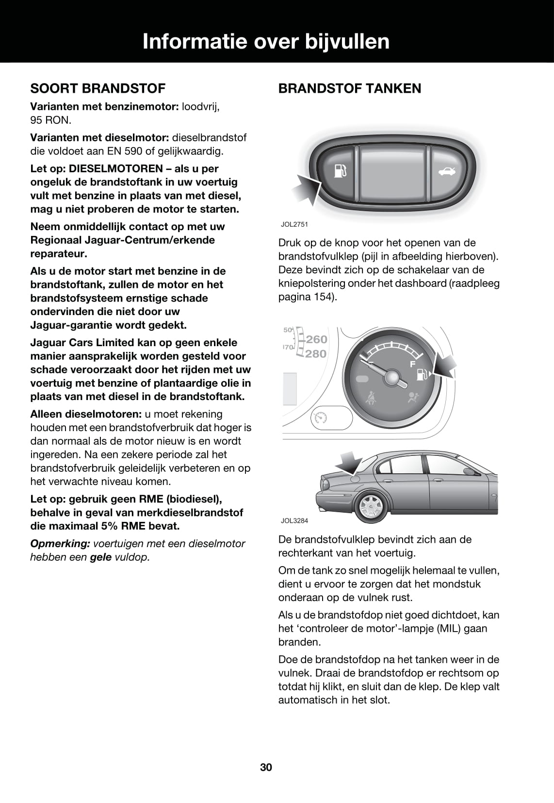 2007-2008 Jaguar S-Type Owner's Manual | Dutch